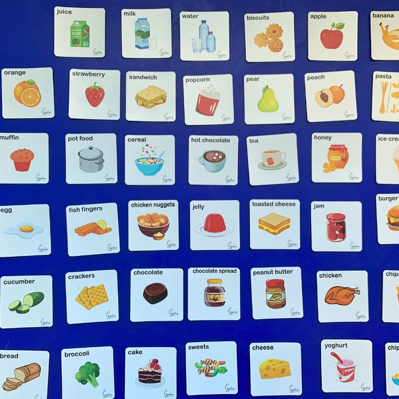 Magnetic milestone communication cards